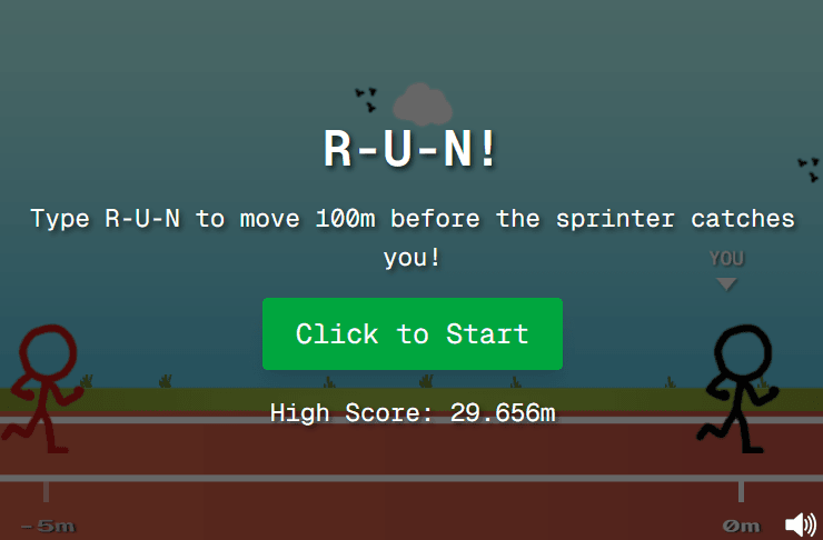 R-U-N!
